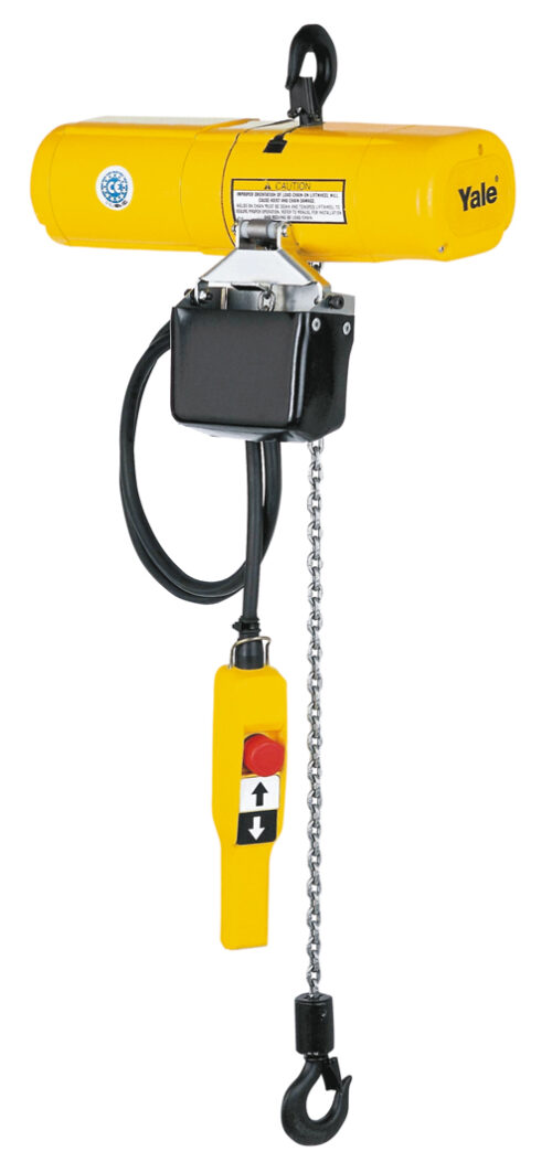 Electric chain hoist with suspension hook model CPS