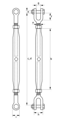 Turnbuckles & Rigging Screws