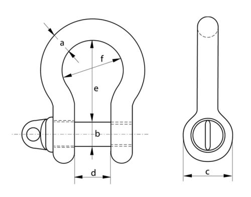 Large Bow Shackle